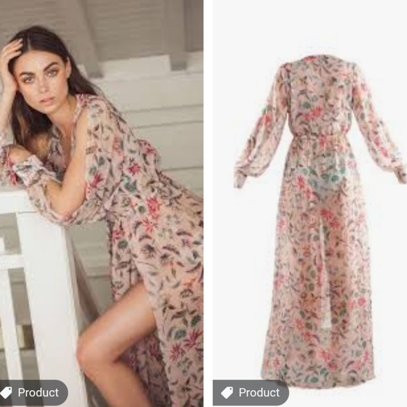 Boamar Aubrey Shear Swim Cover L NWT - Picture 3 of 8